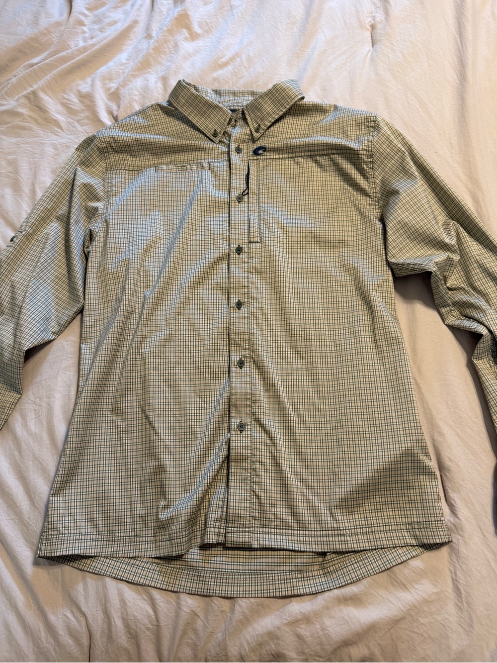 Costa ANGLER TECH BUTTON DOWN PLAID